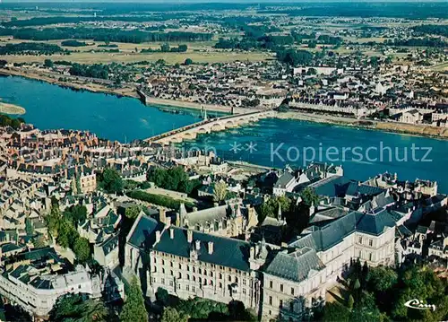 AK / Ansichtskarte Blois_Loir_et_Cher Fliegeraufnahme Chateau Loire Blois_Loir_et_Cher