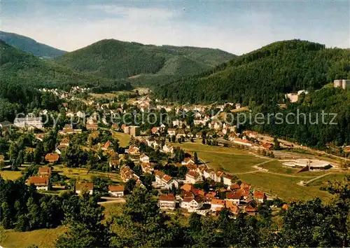 AK / Ansichtskarte Bad_Herrenalb Panorama Luftkurort im Schwarzwald Bad_Herrenalb