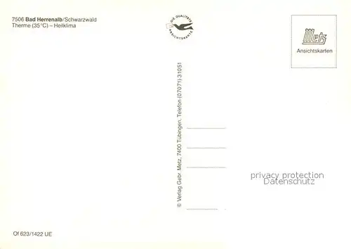 AK / Ansichtskarte Bad_Herrenalb Therme Luftkurort im Schwarzwald Bad_Herrenalb