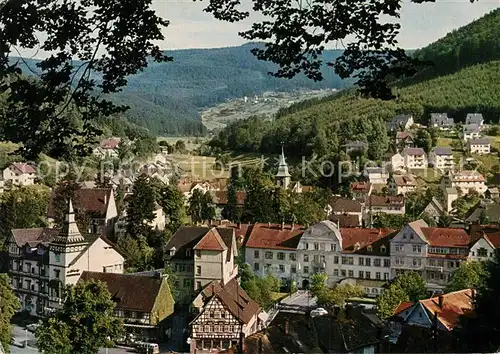 AK / Ansichtskarte Bad_Herrenalb Panorama Luftkurort im Schwarzwald Bad_Herrenalb