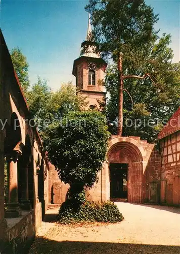 AK / Ansichtskarte Bad_Herrenalb Paradies Klosterruine Bad_Herrenalb
