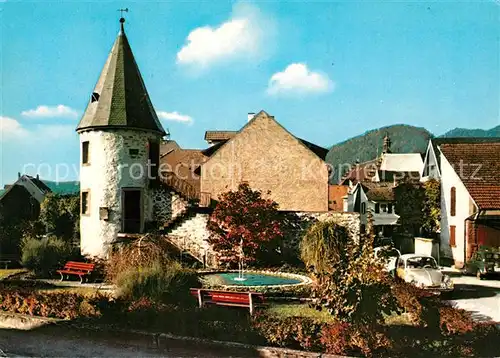 AK / Ansichtskarte Zell_Harmersbach Am Hirschtuermle Zell Harmersbach