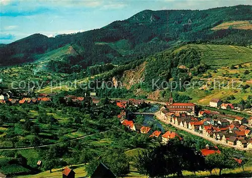 AK / Ansichtskarte Weisenbach_Murgtal Panorama Weisenbach Murgtal