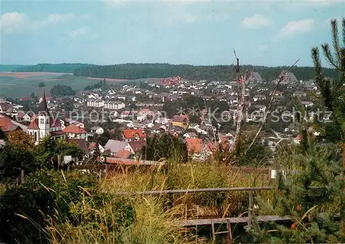 AK / Ansichtskarte Unterkirnach Panorama Unterkirnach