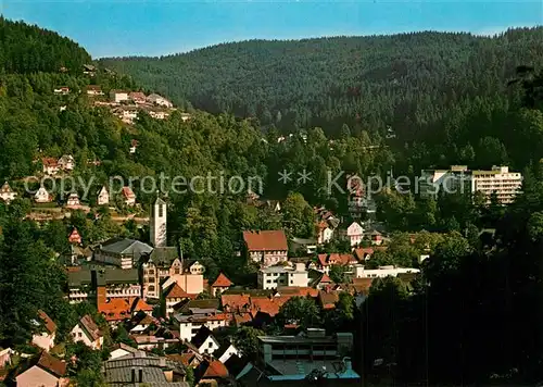 AK / Ansichtskarte Triberg_Schwarzwald Panorama Kurort Triberg Schwarzwald