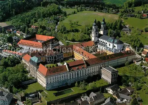 AK / Ansichtskarte St_Florian Augustiner Chorherrenstift Fliegeraufnahme St_Florian