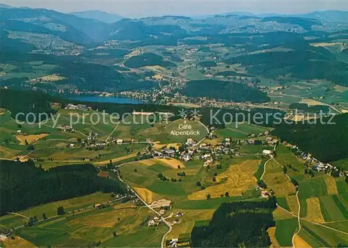 AK / Ansichtskarte Saig_Schwarzwald Fliegeraufnahme Saig Schwarzwald