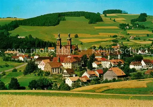 AK / Ansichtskarte St_Peter_Schwarzwald Panorama St_Peter_Schwarzwald