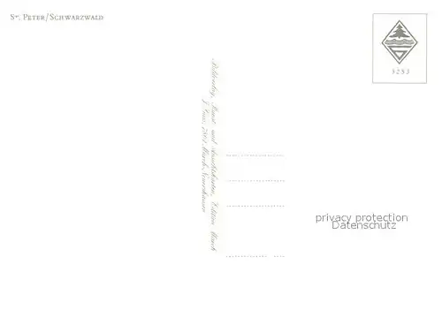 AK / Ansichtskarte St_Peter_Schwarzwald Panorama St_Peter_Schwarzwald