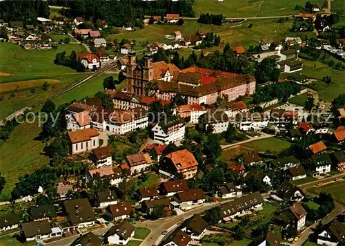 AK / Ansichtskarte St_Peter_Schwarzwald Fliegeraufnahme St_Peter_Schwarzwald