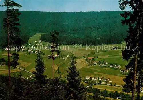 AK / Ansichtskarte Roet_Schoenegruend Panorama Luftkurort im Schwarzwald Roet_Schoenegruend