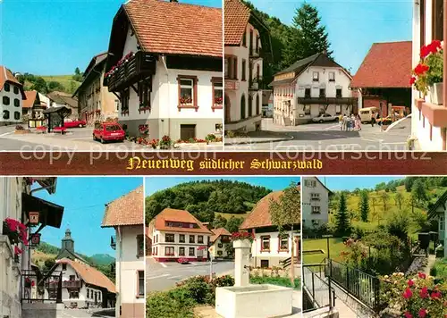 AK / Ansichtskarte Neuenweg Teilansichten Erholungsort im Schwarzwald Neuenweg
