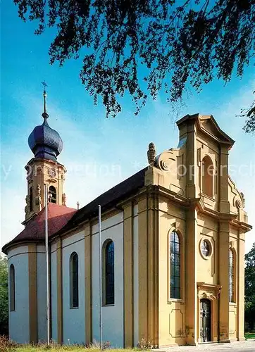 AK / Ansichtskarte Gaibach Pfarrkirche Heiligste Dreifaltigkeit 18. Jhdt. Gaibach