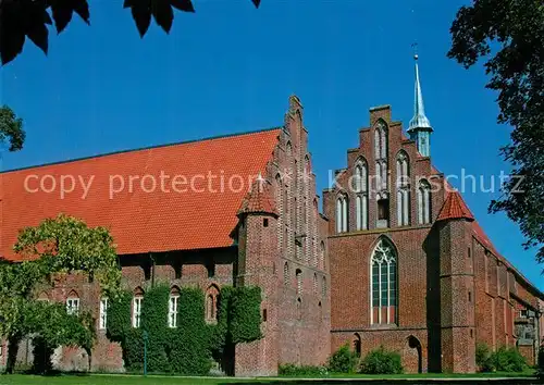 AK / Ansichtskarte Wienhausen Kloster Kirche Westfluegel und Giebel 14. Jhdt. Wienhausen