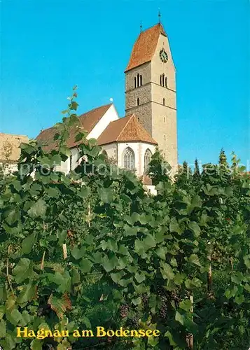 AK / Ansichtskarte Hagnau_Bodensee Blick zur Kirche Hagnau Bodensee