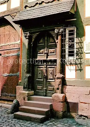 AK / Ansichtskarte Alsfeld Neurathhaus Portal Alsfeld