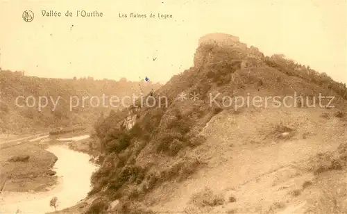 AK / Ansichtskarte Bomal sur Ourthe Les Ruines de Logne Vallee de l Ourthe Bomal sur Ourthe