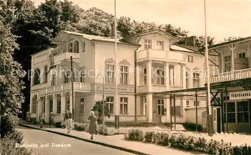 AK / Ansichtskarte Zinnowitz_Ostseebad Ernst Thaelmann Erholungsheim Zinnowitz_Ostseebad