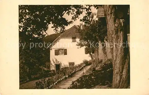 AK / Ansichtskarte Wasserbourg Haus am Wald Wasserbourg