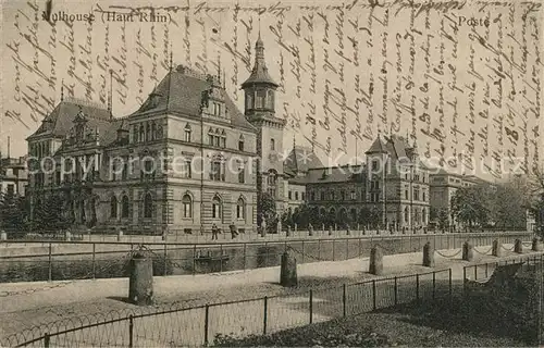 AK / Ansichtskarte Mulhouse_Muehlhausen Poste Mulhouse Muehlhausen