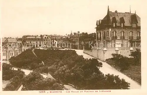 AK / Ansichtskarte Biarritz_Pyrenees_Atlantiques Les Villas du Plateau de l Atalaye Biarritz_Pyrenees