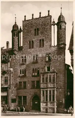 AK / Ansichtskarte Hildesheim Tempelherrenhaus Historisches Gebaeude Altstadt Hildesheim