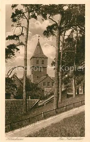 AK / Ansichtskarte Hildesheim Am Kehrwieder Turm Kupfertiefdruck Hildesheim