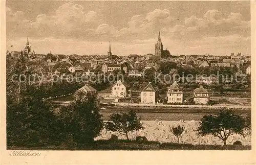 AK / Ansichtskarte Hildesheim Stadtpanorama Kupfertiefdruck Hildesheim