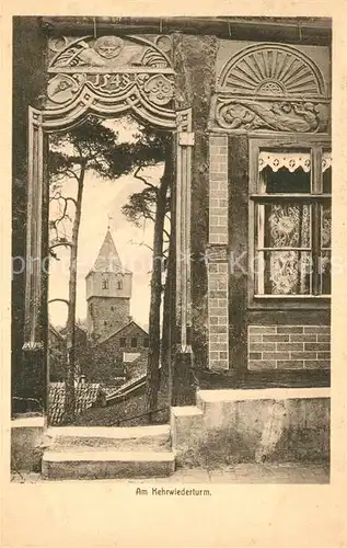 AK / Ansichtskarte Hildesheim Am Kehrwiederturm Hildesheim