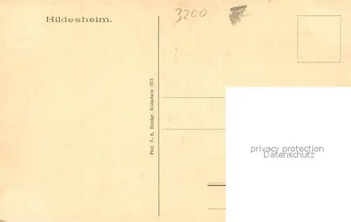 AK / Ansichtskarte Hildesheim Am Kehrwiederturm Hildesheim