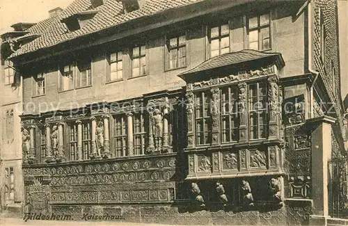 AK / Ansichtskarte Hildesheim Kaiserhaus Historisches Gebaeude Altstadt Hildesheim