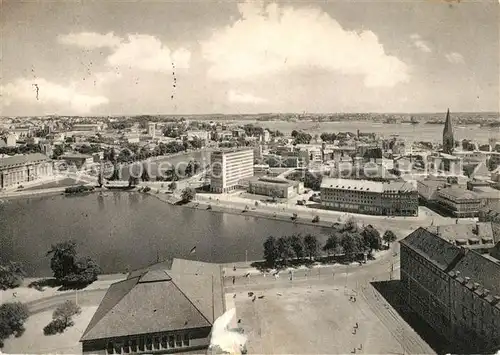 AK / Ansichtskarte Kiel Panorama Blick vom Rathausturm Kiel