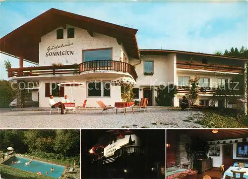 AK / Ansichtskarte St_Johann_Tirol Gasthaus Sonnleitn Pool  St_Johann_Tirol