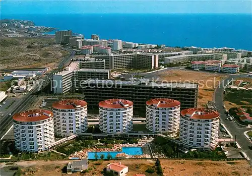 AK / Ansichtskarte Playa_del_Ingles_Gran_Canaria Fliegeraufnahme Hotels Playa_del