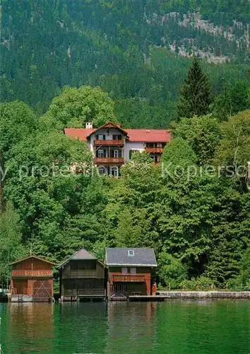 AK / Ansichtskarte St_Wolfgang_Salzkammergut Pension Haus am See St_Wolfgang_Salzkammergut