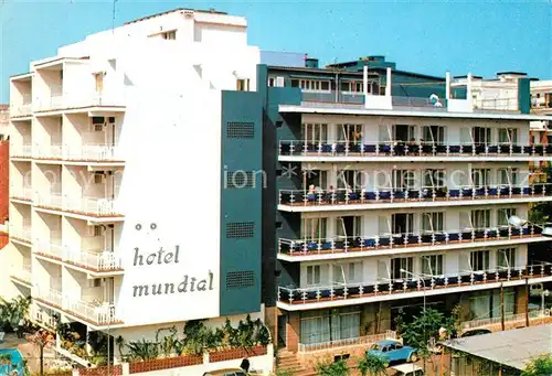 AK / Ansichtskarte Lloret_de_Mar Hotel Mundial Lloret_de_Mar