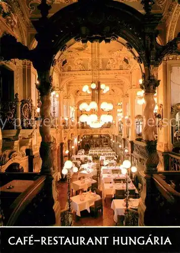 AK / Ansichtskarte Budapest Cafe Restaurant Hungaria Lenin Koerut Budapest