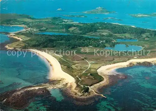 AK / Ansichtskarte Tresco Fliegeraufnahme Tresco