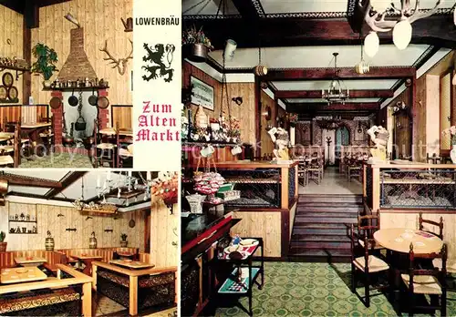 AK / Ansichtskarte Finale_Ligure Zum alten Martk Restaurant bei Gigi Finale_Ligure