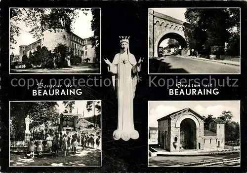 AK / Ansichtskarte Beauraing Vue partielle Notre Dame Beauraing