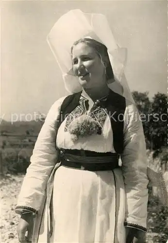 AK / Ansichtskarte Dubrovnik_Ragusa Nationaltracht Dubrovnik Ragusa