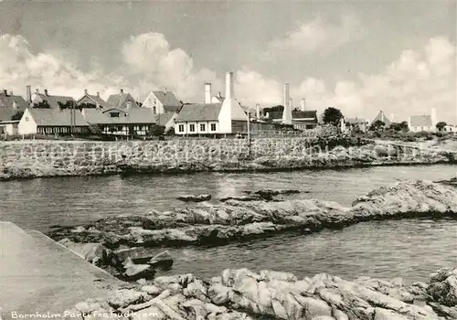 AK / Ansichtskarte Bornholm Parti fran Gudhjem Bornholm