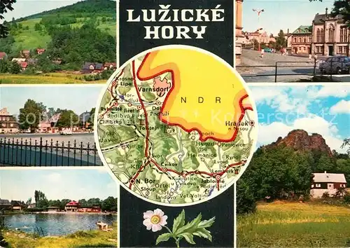 AK / Ansichtskarte Svetla_Nad_Sazavou Novy Bor Horni Podluzi Chribska Hrad Tolstejn Jiretina pod Jedlovou Svetla_Nad_Sazavou