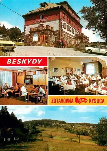 AK / Ansichtskarte Beskydy Zotavovna Kysuca Restaurant Beskydy