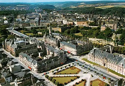AK / Ansichtskarte Luxembourg Vue aerienne Luxembourg