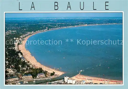 AK / Ansichtskarte La_Baule_sur_Mer Vue generale aerienne de la baie La_Baule_sur_Mer