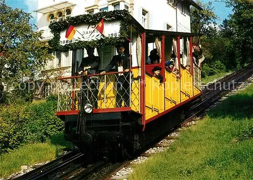 AK / Ansichtskarte Durlach Turmbergbahn Standseilbahn Durlach