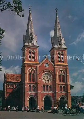 AK / Ansichtskarte Saigon Nha tho Duc Ba Saint Marie Cathedral Vietnam Architecture saigon