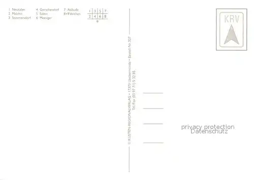 AK / Ansichtskarte Kummerow_Malchin rund um den Kummerower See Kummerow Malchin