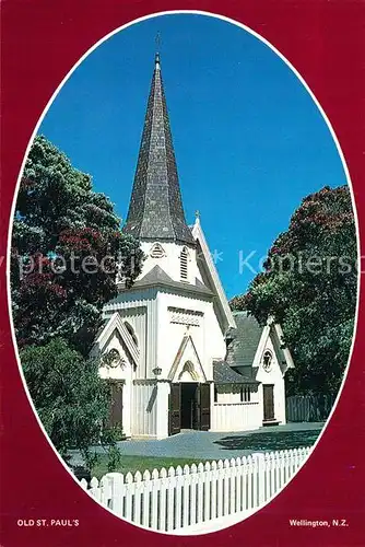 AK / Ansichtskarte Wellington_Wellington Old St Paul s Church Wellington Wellington